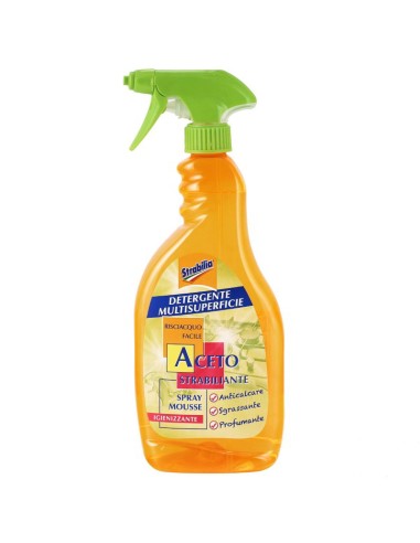Strabilia Igienizzante Spray superfici Con Aceto 750 ML - il regno dello shop