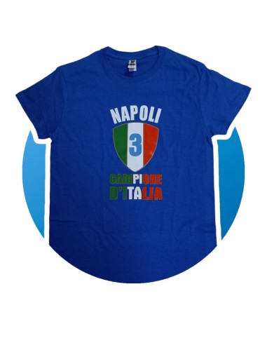 T -Shirt Napoli Campione D' Italia - il regno dello shop