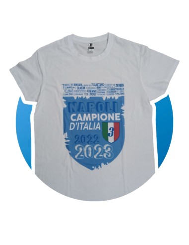 T - Shirt Napoli Campione - il regno dello shop