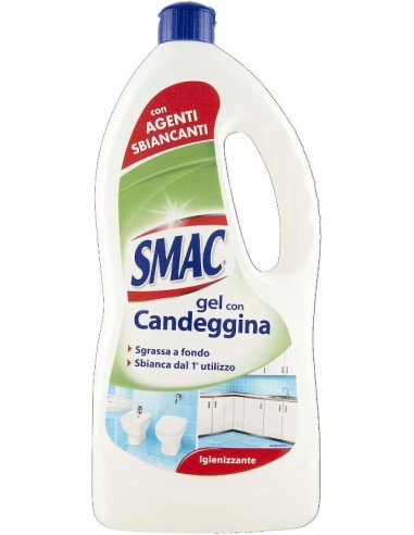Smac Gel con Candeggina 850ml - Detergente Potente - il regno dello shop