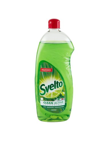 Svelto Anti-Odore con Limone Verde - Detersivo Liquido per Stoviglie 930ml - il regno dello shop