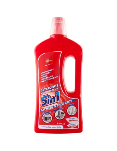"SUPER FIVE: Detergente Multiuso 5in1 per una Pulizia Impeccabile - il regno dello shop