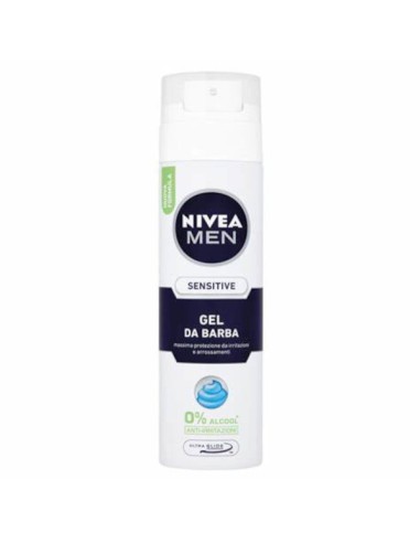 Gel da Barba Sensitive NIVEA MEN: Rasatura Delicata per Pelle Sensibile - il regno dello shop