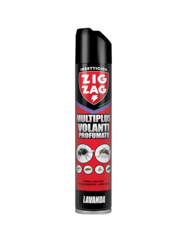 Zig Zag Insetticida Spray alla Lavanda 500ml: Soluzione Efficace contro Mosche e Zanzare - il regno dello shop