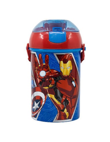 Borraccia Avengers Marvel con Apertura Pop-Up - Capacità 450ml: Ideale per i Piccoli Fan! - il regno dello shop
