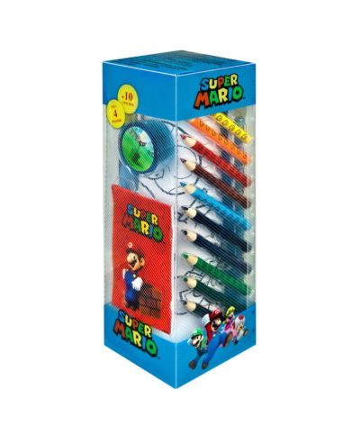 Set di Cancelleria di Super Mario: Esplora il Mondo Colorato di Mario Bros! - il regno dello shop