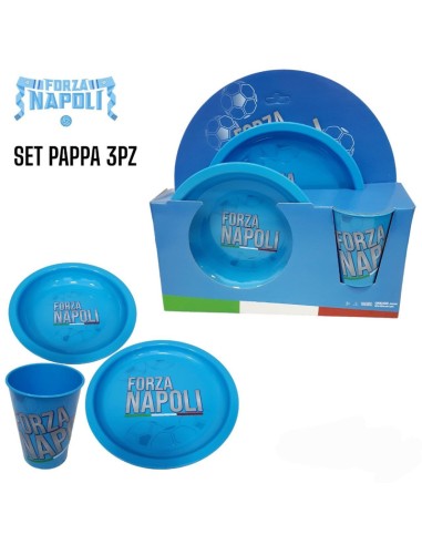 Set Pappa Forza Napoli: Ideale per i Piccoli Tifosi Azzurri! - il regno dello shop