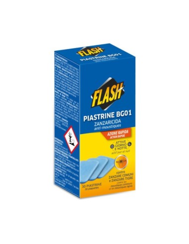 Flash Piastrine BG01: Protezione efficace contro le zanzare comuni e tropicali - il regno dello shop
