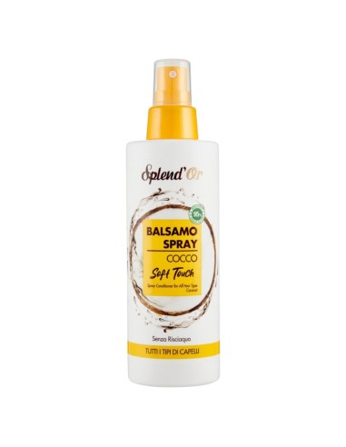 Splend'Or Balsamo Spray Cocco Soft Touch 200 mL-ilregnodelloshop.it